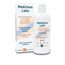 Medichem Latte Detergente Delicato A Risciacquo Lenitivo E Antiossidante Per Il Viso 250ml