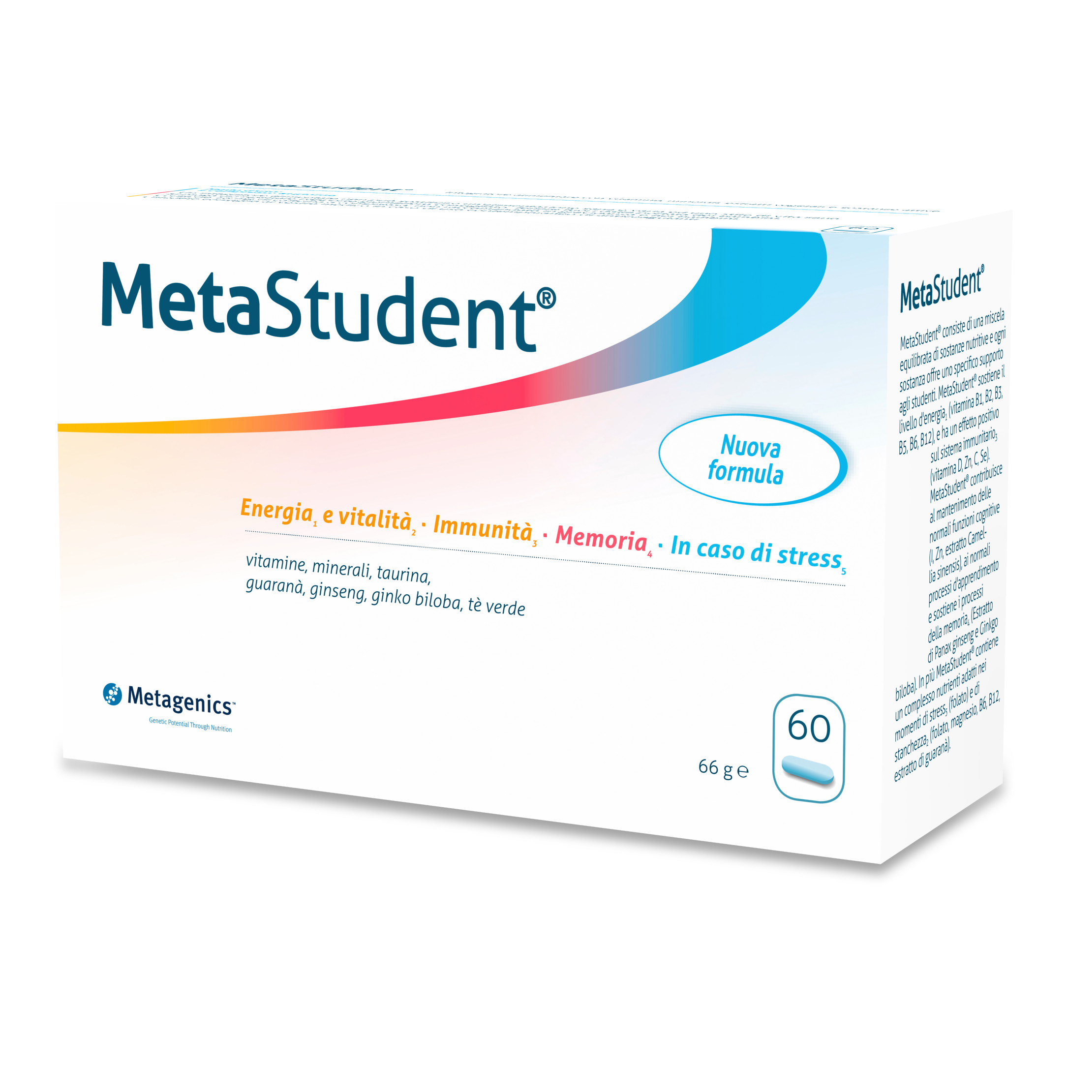 Metastudent 60 capsule — confronto prezzi