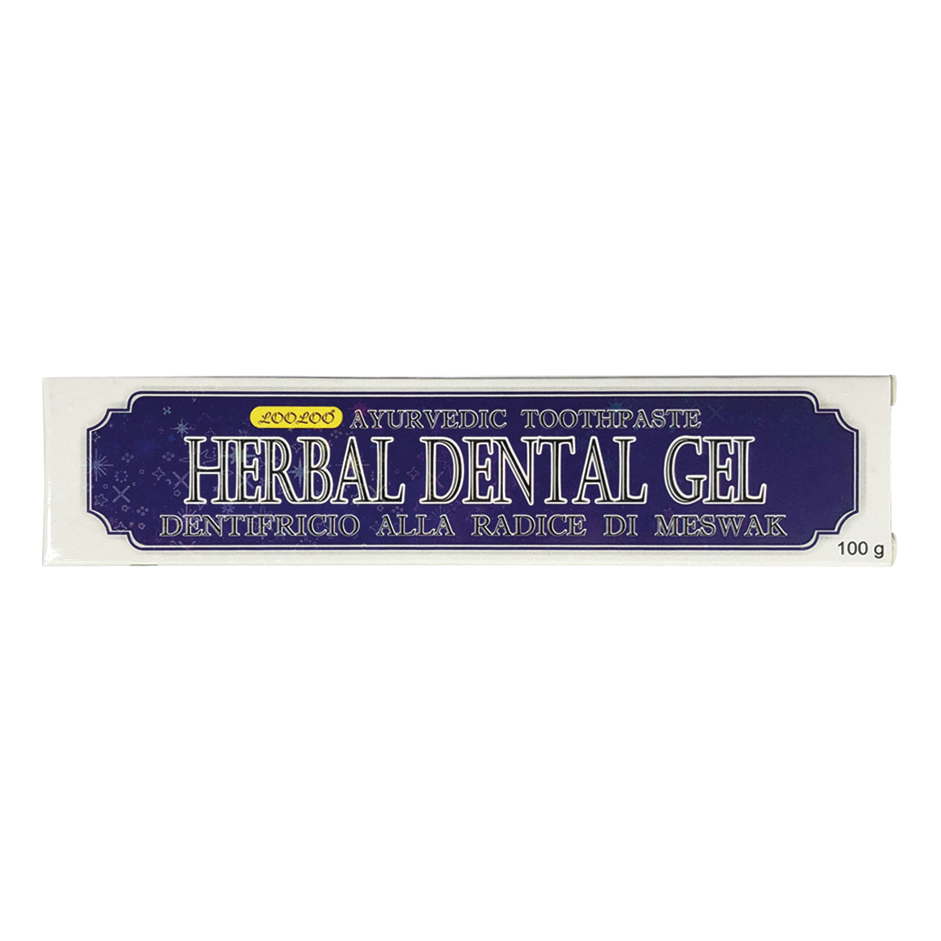 Meswak herbal dental gel dentifricio 100 ml