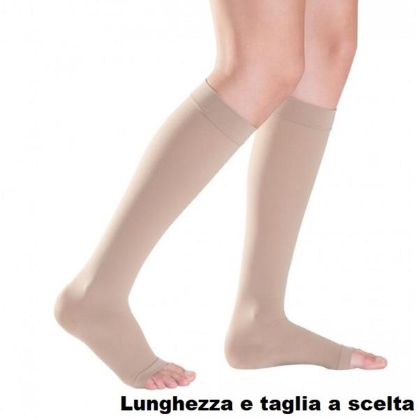 Medi 18 Gambaletto a Compressione Graduata Calza Elastica Unisex per Gambe Stanche Colore Sabbia Taglia 6 — confronto prezzi