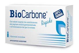 Depofarma Biocarbone Rapido Integratore Transito Intestinale 8 Flaconcini Monodose