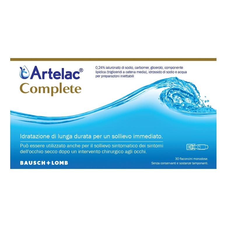 Artelac complete 30 unita' monodose