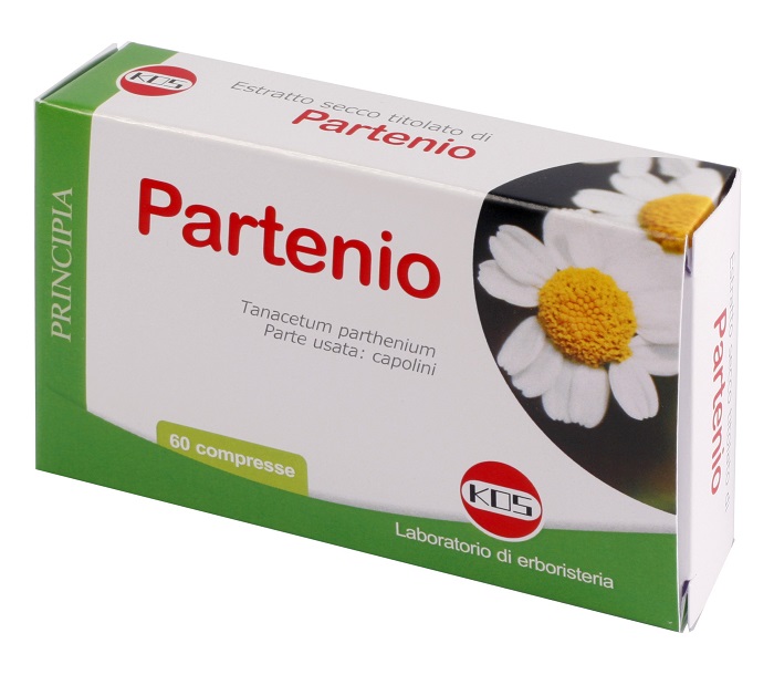 Partenio Estratto Secco Integratore contro Stati di Tensione Localizzati e Emicrania 60 Compresse