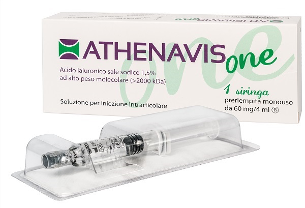 Athenavis One Siringa Intra-articolare Acido Ialuronico 4ml