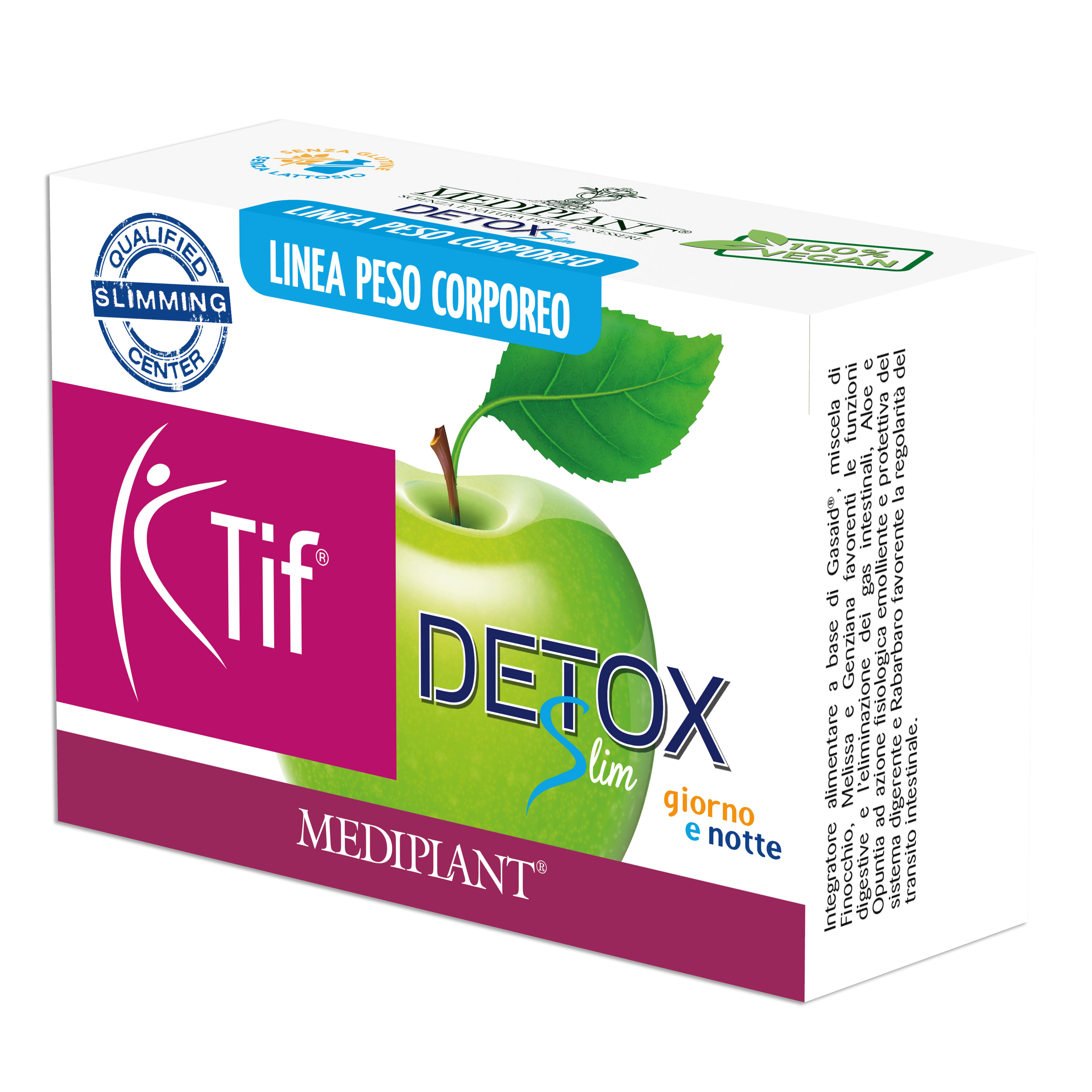 Torna in forma detox giorno e notte 60 capsule