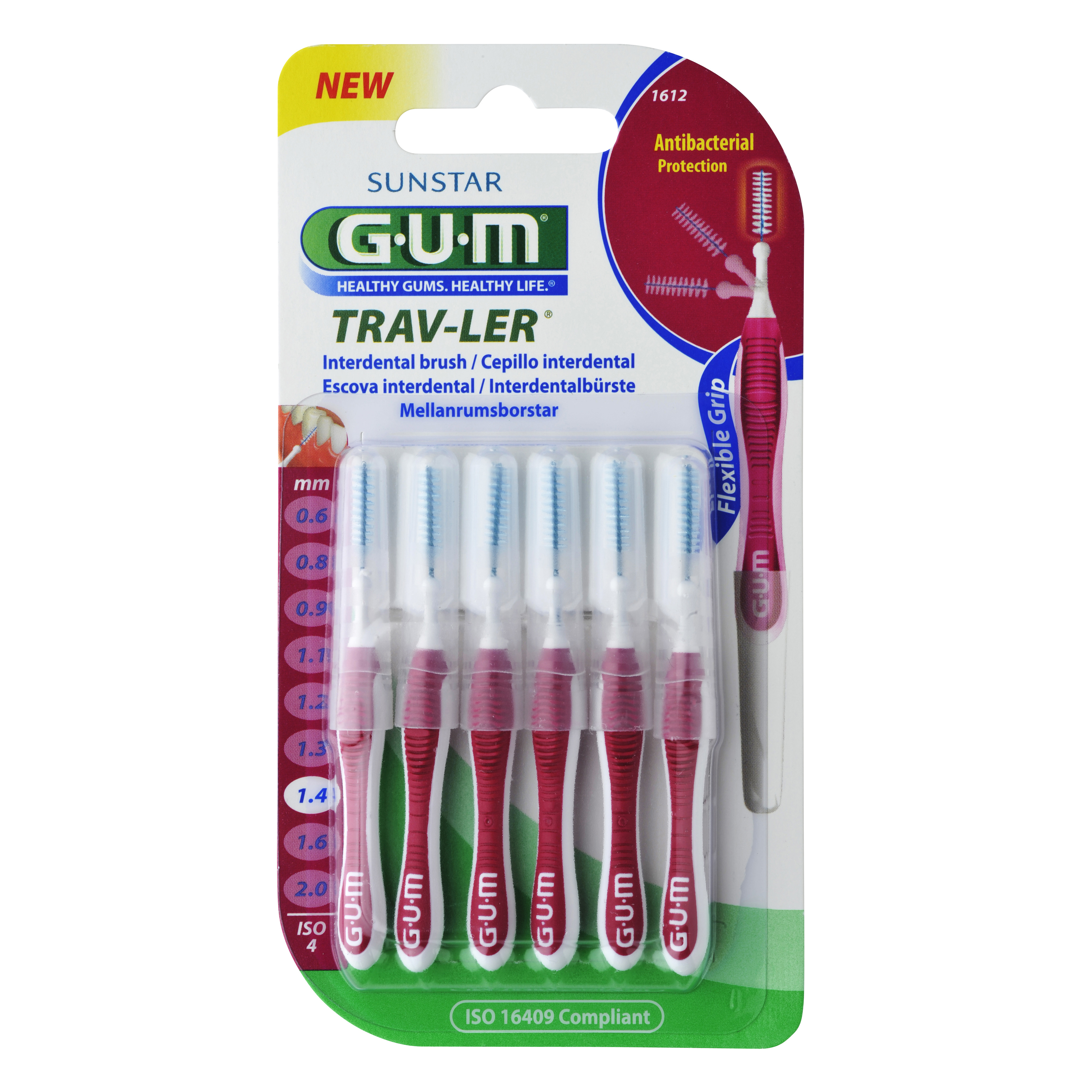 Gum travler 1612 scovo 1,4 6 pezzi
