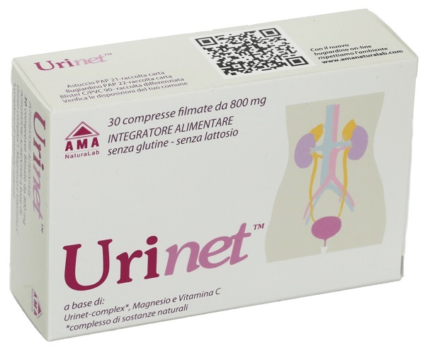Urinet Integratore per Drenaggio e Funzionalità Vie Urinarie 30 Compresse — confronto prezzi