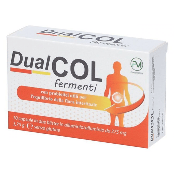 Dualcol Fermenti Integratore Probiotico 10 Capsule