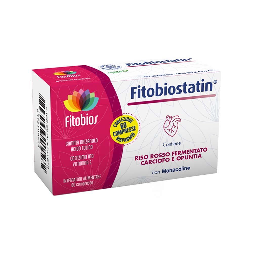 Fitobios FitobioStatin Integratore Alimentare 60 Compresse — confronto prezzi