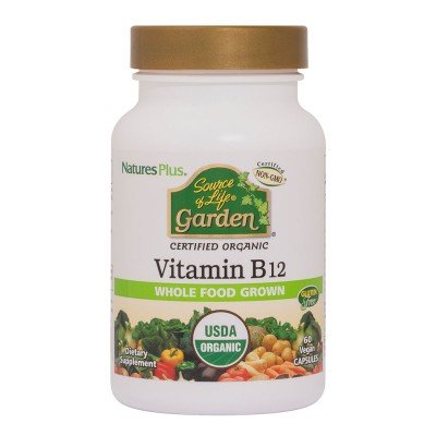 Vitamina B12 Integratore Alimentare in Capsule con Metilcobalamina 60 Capsule - NaturesPlus