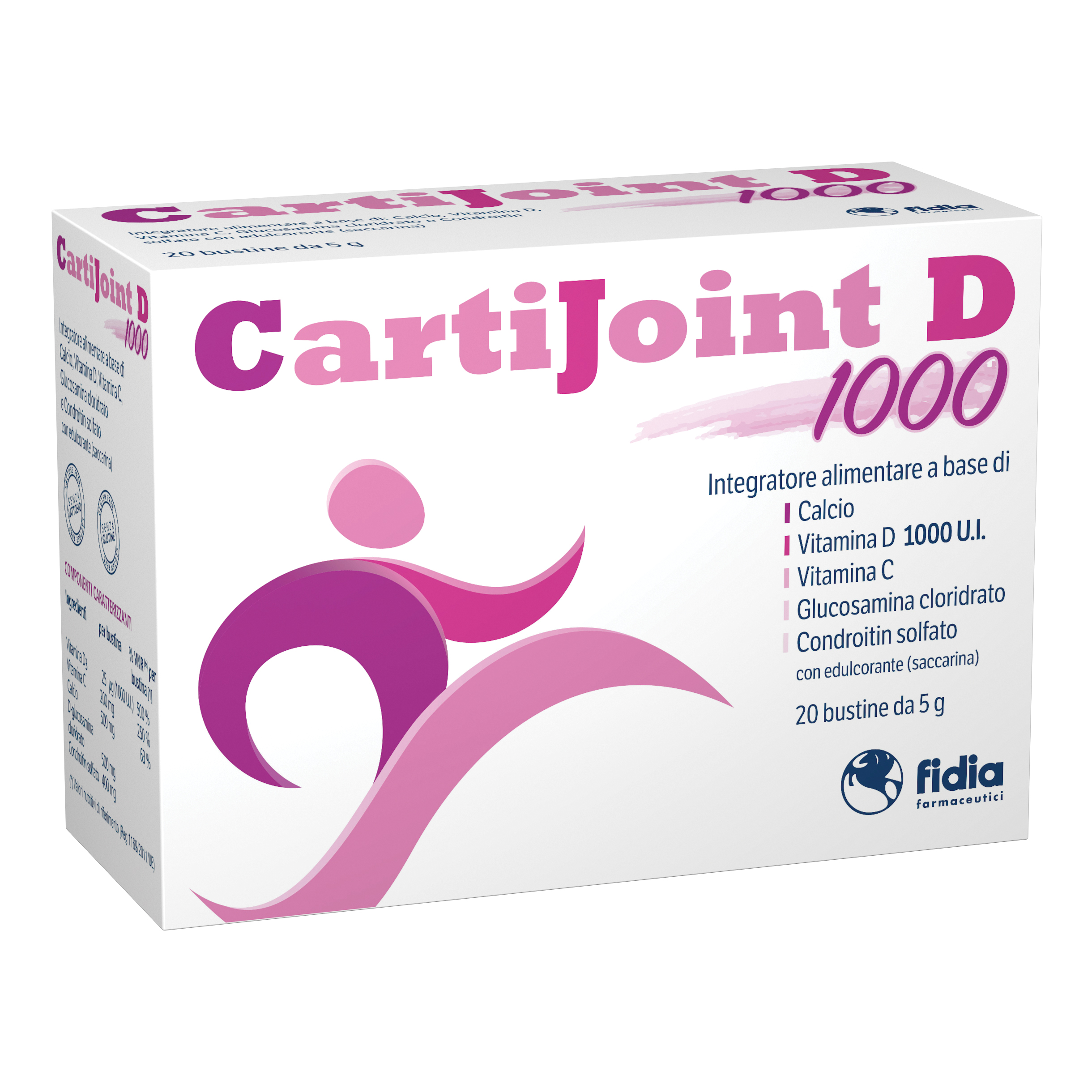 Cartijoint d 1000 20 bustine 5 g — confronto prezzi