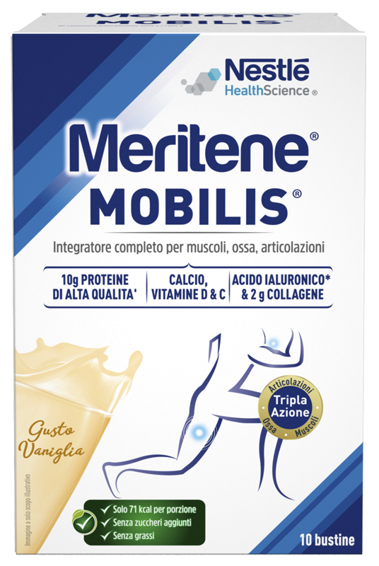 Meritene - Mobilis Vaniglia Confezione 10 Bustine