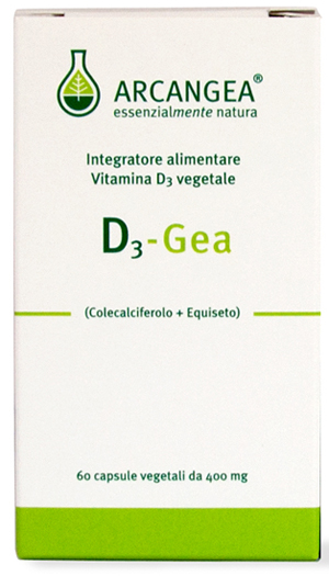 D3-gea Integratore Per Il Benessere Di Ossa Denti E Sistema Immunitario 60 Capsule