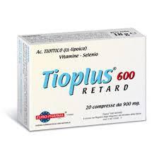 Tioplus 600 Retard Integratore Antiossidante Cellule 30 Compresse — confronto prezzi