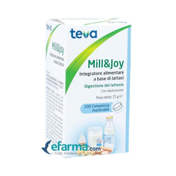 Mill&Joy Integratore a Base di Lattasi 100 Compresse Masticabili — confronto prezzi