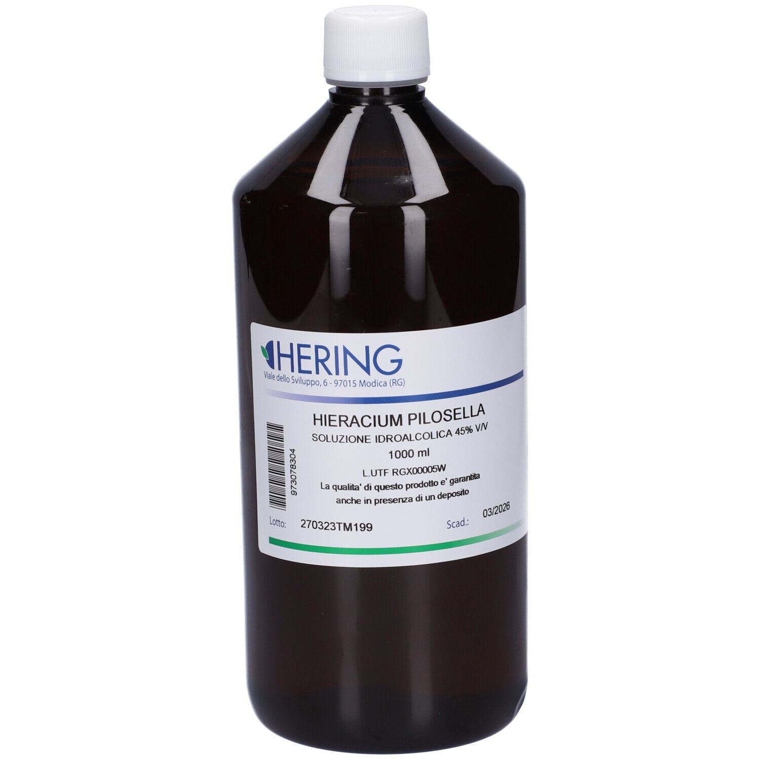 HERING Hieracium Pilosella Tintura Madre 1000 ml Gocce orali