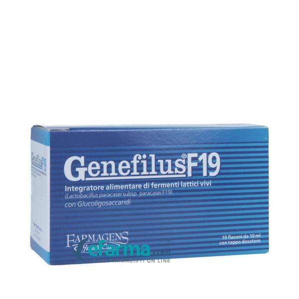 Genefilus F19 Integratore 10 Flaconcini — confronto prezzi