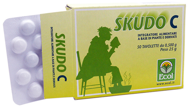 Ecol Sas Skudo C 50 Tavolette 500 Mg