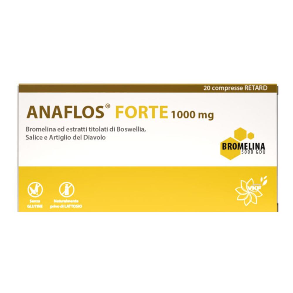 Vkf Italia Anaflos Forte 20 Compresse — confronto prezzi