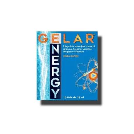 Gelar Energy Integratore per Stanchezza e Affaticamento 10 Fiale da 25 ml
