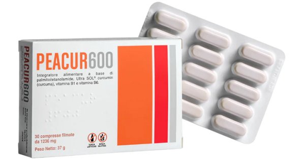 Peacur600 Integratore Per La Funzionalità Articolare 30 Compresse