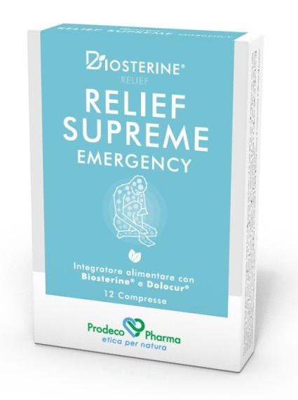 Biosterine Relief Supreme Emergency 12 Compresse 13,2 g — confronto prezzi