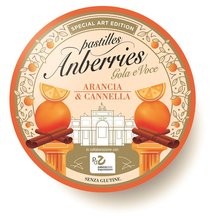 Anberries arancia/cannella 55g
