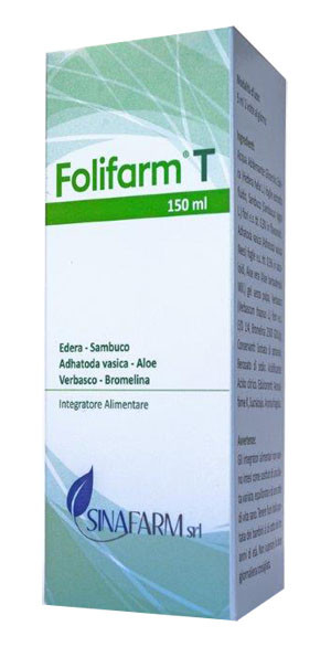 Folifarm T Integratore Per La Tosse Sciroppo 150ml — confronto prezzi