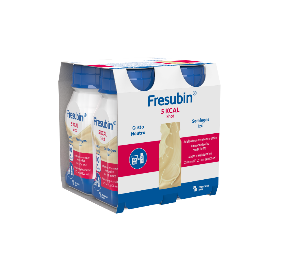 Fresubin 5kcal shot neutral easybottle 4 x 120 ml