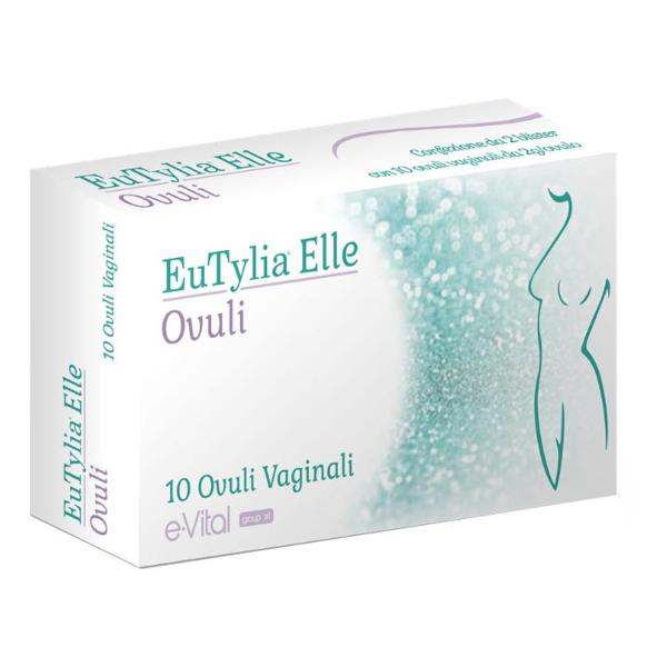 Eutylia Elle Ovuli Vaginali Coadiuvante Vulvovaginiti 10 Pezzi