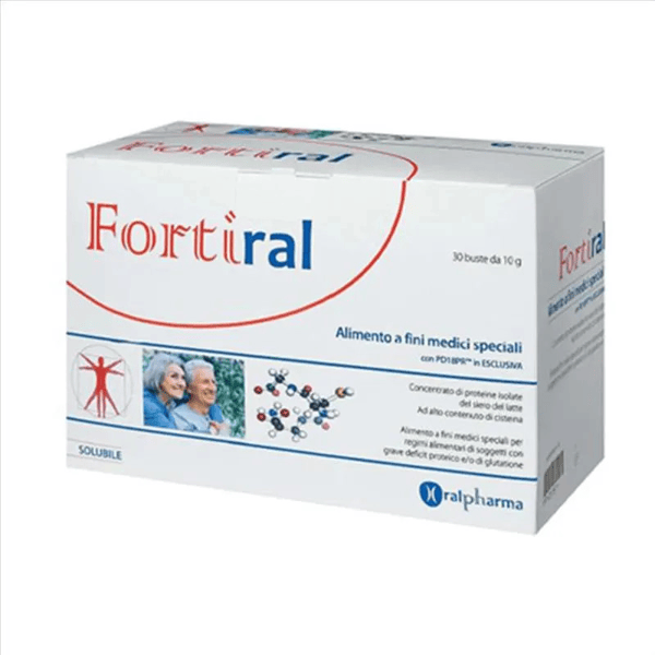 Difass Fortiral Alimento Iperproteico per Perdita Massa Muscolare 30 Bustine