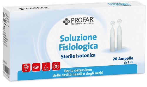 Profar Soluzione Fisiologica Sterile Isotonica, 20 ampolle