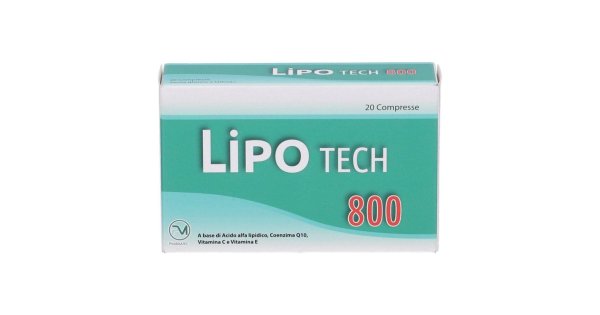 Lipotech800 Integratore Per Il Sistema Nervoso 20 Compresse