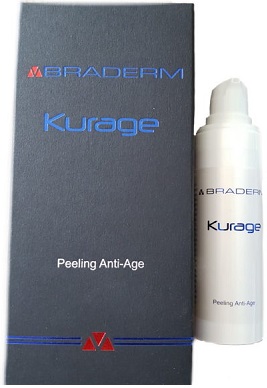 Braderm Kurage - Crema Esfoliante Anti Età, 30ml