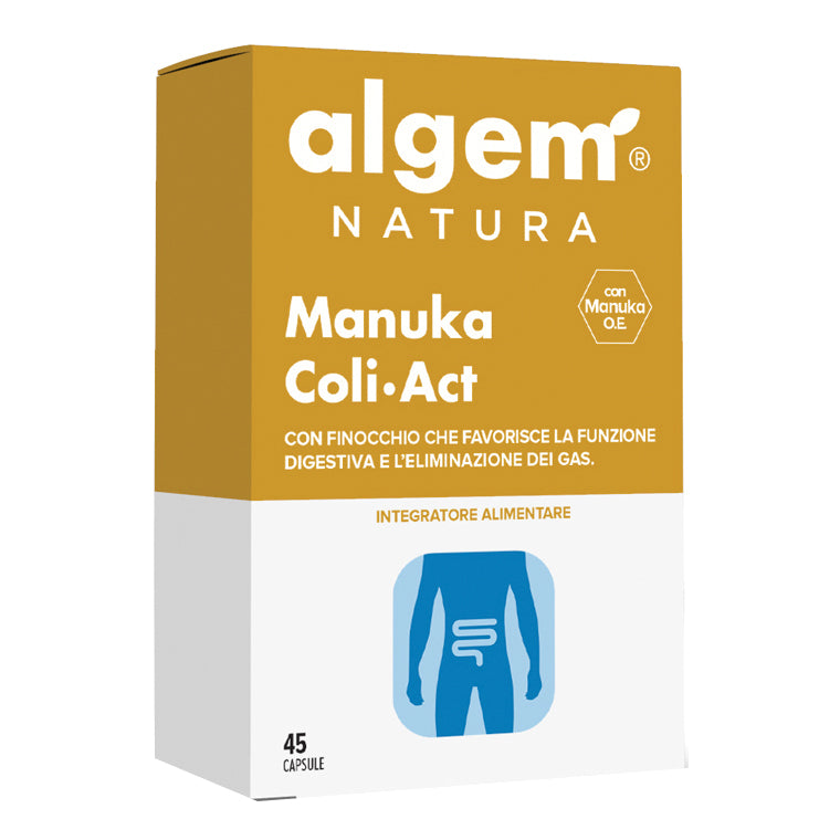 Algem Manuka Coli-Act Integratore Gastrointestinale 45 Capsule — confronto prezzi