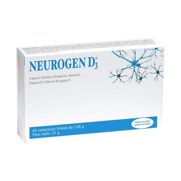 Neurogen D3 Integratore Vitamina D3 20 Compresse — confronto prezzi