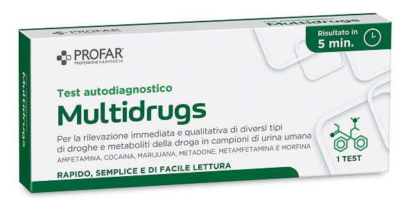Profar Test Multidrugs Tes Autodiagnostico rilevazione Droghe, 1Test — confronto prezzi