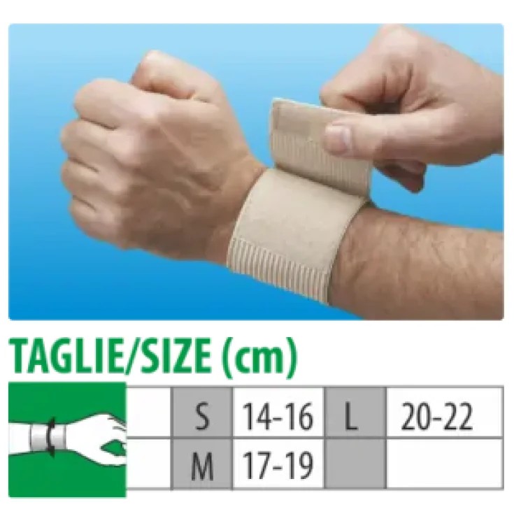 Cliaortho polsino velcro beige m — confronto prezzi