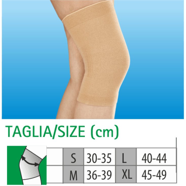 Cliaortho Ginocchiera In Cotone Elastico Colore Beige Taglia M 1 Pezzo — confronto prezzi