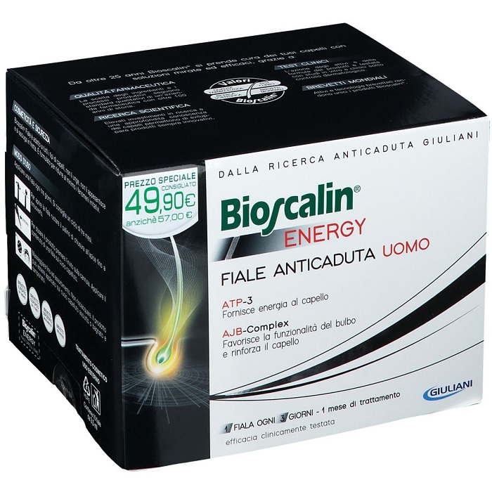 Bioscalin Energy 10 Fiale Anticaduta