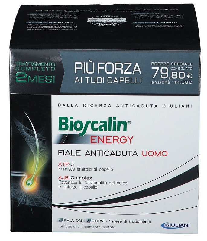 Bioscalin Energy 20 Fiale Anticaduta