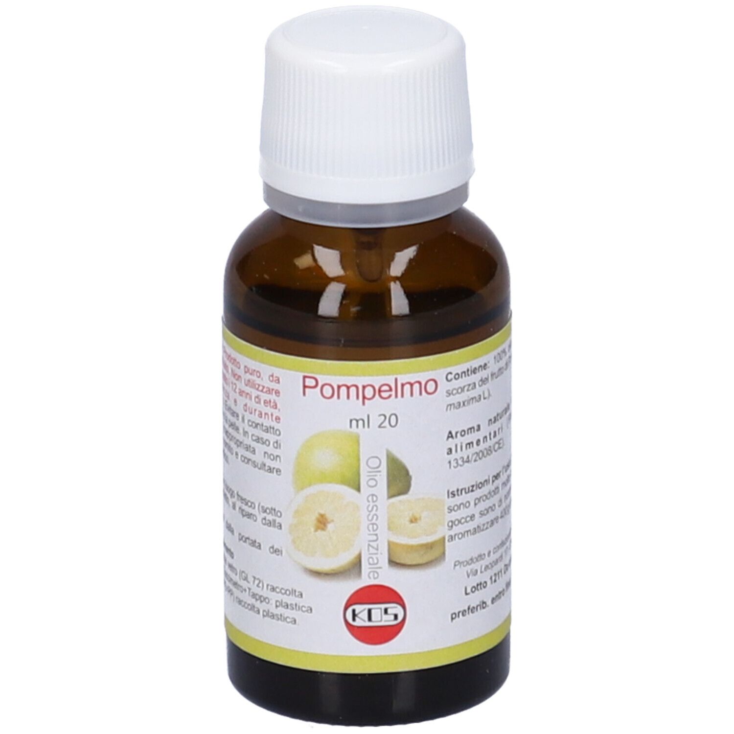 KOS Pompelmo Olio Essenziale Gocce 20 ml orali