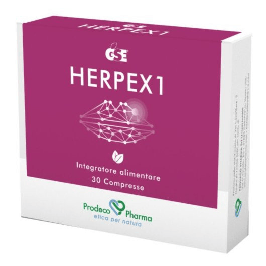 GSE Herpex 1 30 Compresse Integratore Alimentare per Equilibrio Microbico