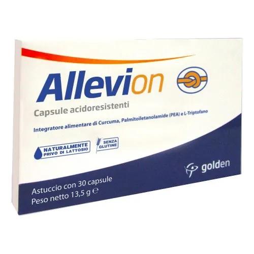 Golden Pharma Allevion Integratore Alimentare Supporto Digerente 30 Capsule Acidoresistenti