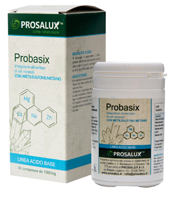 Prosalux Probasix - Prosalux integratore sali minerali per l'aumentato fabbisogno, 40 compresse — confronto prezzi