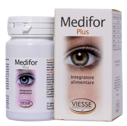 Medifor Plus Integratore Per Il Benessere Della Vista 30 Capsule