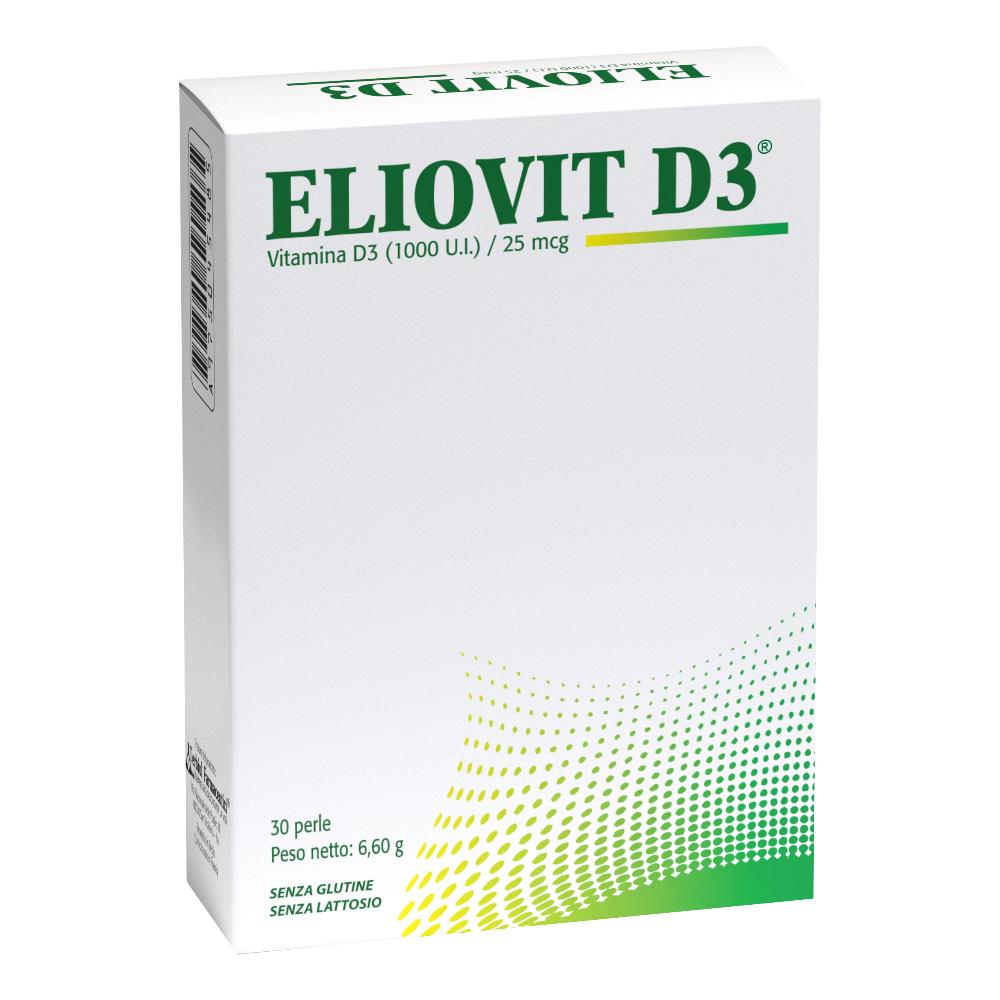 Eliovit D3 Integratore Per Il Sistema Immunitario E Muscolo-scheletrico 30 Perle
