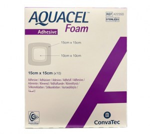 Aquacel foam ades 15x15 10pz