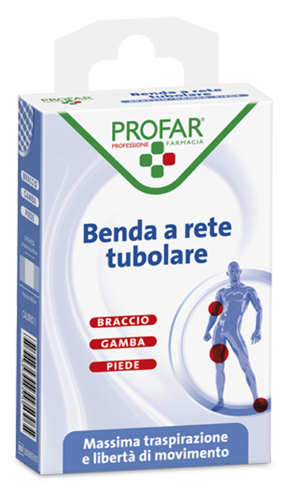 Profar Benda a Rete Tubolare Braccio Gamba Piede Calibro 3, 1 Pezzo