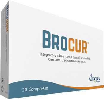 Brocur integratore alimentare 20 compresse — confronto prezzi